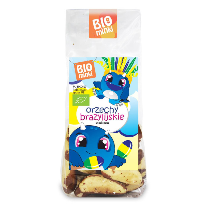 Orzechy Brazylijskie BIO 100g | BIOMINKI - Ekochatka
