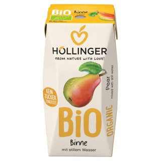 Nektar Gruszkowy bez Dodatku Cukrów BIO 200ml | HOLLINGER - Ekochatka