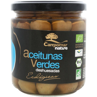 Oliwki Zielone bez Pestek w Zalewie BIO 350g (170g) | CAMPOMAR NATURE - Ekochatka