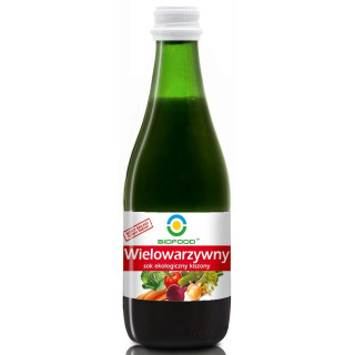 Sok Wielowarzywny Kiszony NFC Bezglutenowy BIO 300ml | BIOFOOD - Ekochatka