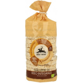 Wafle Ryżowe Pełnoziarniste BIO 100g | ALCE NERO - Ekochatka