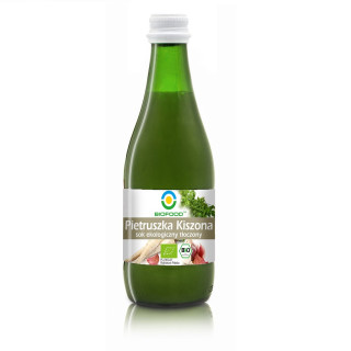 Sok z Pietruszki Kiszonej NFC Bezglutenowy BIO 300ml | BIOFOOD - Ekochatka