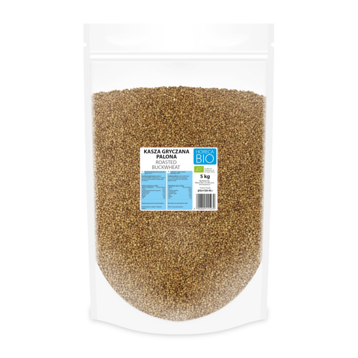 Kasza Gryczana Palona BIO 5 kg - Horeca (bio Planet) - Ekochatka
