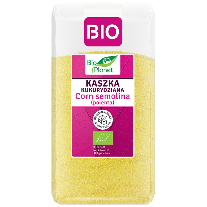 Kaszka Kukurydziana BIO 500 g - BIO Planet - Ekochatka