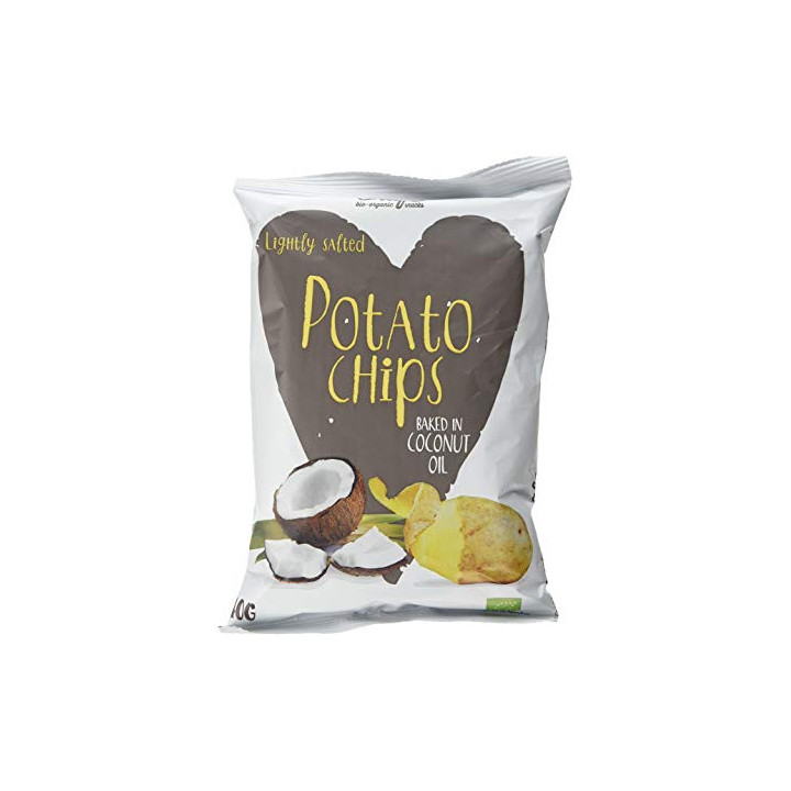 Chipsy Ziemniaczane Smażone na Oleju Kokosowym BIO 100g | TRAFO - Ekochatka