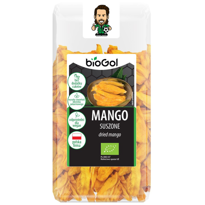 Mango Suszone BIO 100 g - Biogol | BIOGOL - Ekochatka