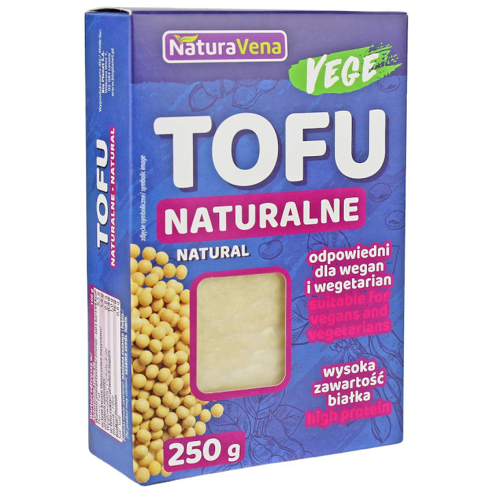 Tofu Naturalne 250 g - Naturavena | NATURAVENA - Ekochatka