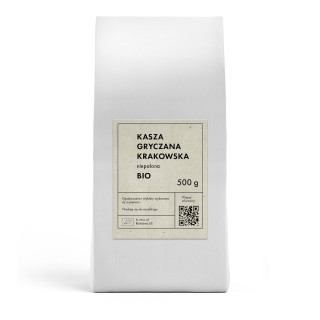 Kasza Gryczana Krakowska Niepalona BIO 500 g  | THE PLANET - Ekochatka