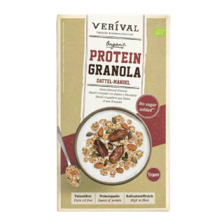Granola Proteinowa z Daktylami i Migdałami bez D | VERIVAL - Ekochatka