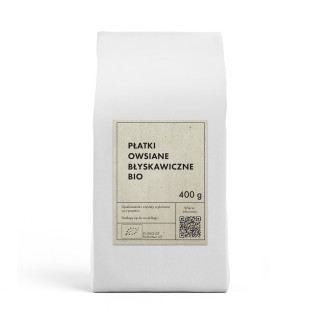 Płatki Owsiane Błyskawiczne BIO 400 g - The P | THE PLANET - Ekochatka
