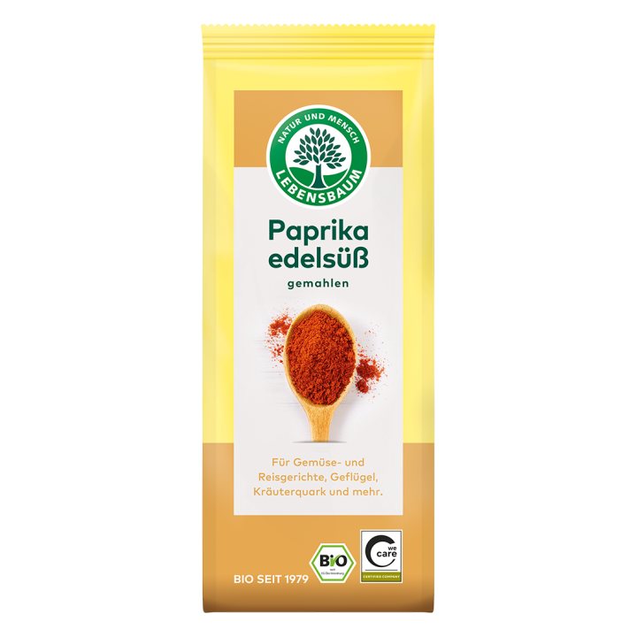 Papryka Słodka Mielona BIO 50g | LEBENSBAUM - Ekochatka