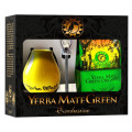 Zestaw (yerba Mate 400 g, Matero (losowy Wzór), Bombilla) BIO - Yerba Mate Green Organic