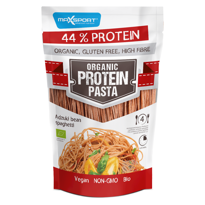 Makaron Proteinowy (z Soi i Fasoli Czerwonej Adzuki) Spaghetti Bezglut | MAXSPORT - Ekochatka