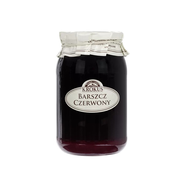 Barszcz Czerwony Bezglutenowy 830 ml - Krokus | KROKUS - Ekochatka