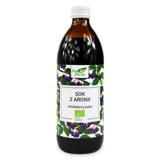 Sok z Aronii NFC BIO 500ml | BIO PLANET - seria SOKI I ZAKWASY - Ekochatka