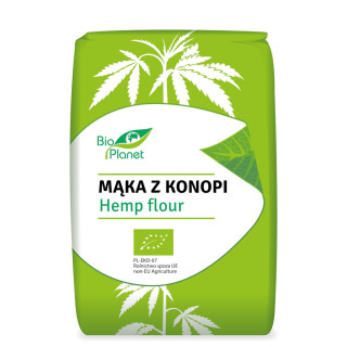 Mąka z Konopi BIO 400 g - BIO Planet - Ekochatka
