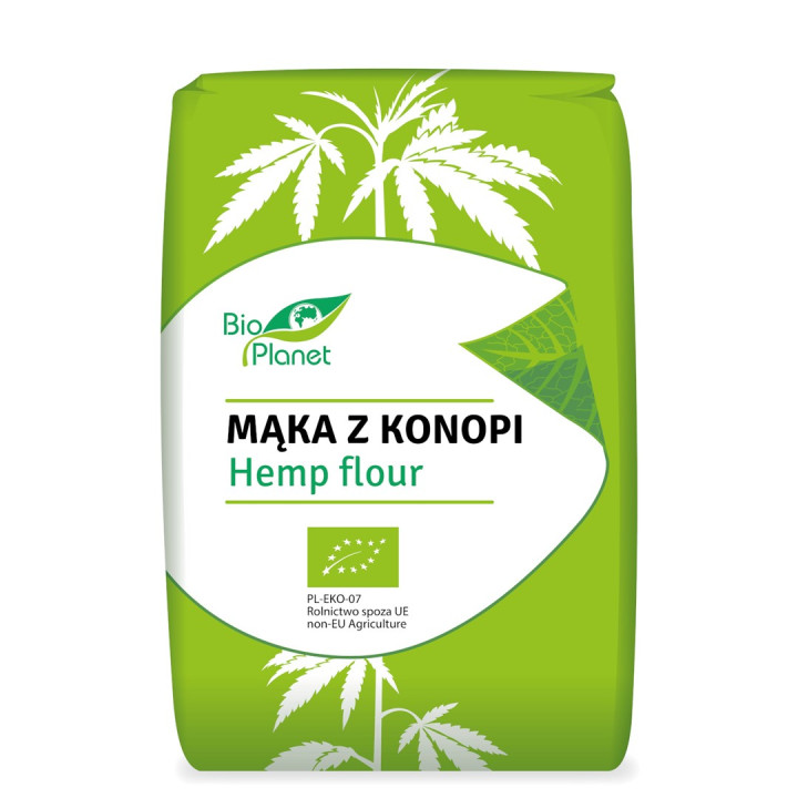 Mąka z Konopi BIO 400 g - BIO Planet - Ekochatka