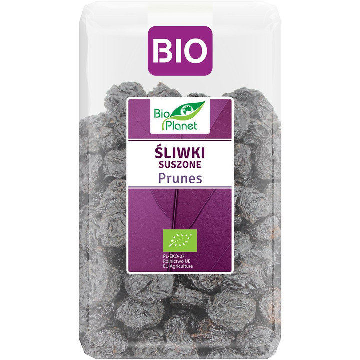 Śliwki Suszone BIO 1 kg - BIO Planet (produkt Sezonowy) - Ekochatka