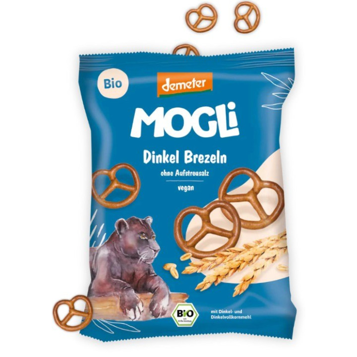 Precelki Orkiszowe Demeter BIO 50 g - Mogli | MOGLI - Ekochatka