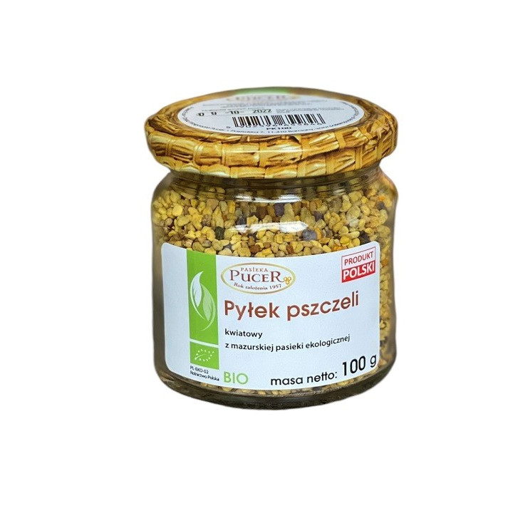 Pyłek Kwiatowy (pszczeli) BIO 100 g - Pasi | PASIEKA PUCER - Ekochatka