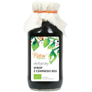 Syrop z Czarnego Bzu BIO 330ml | BATOM - Ekochatka