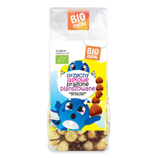 Orzechy Laskowe Blanszowane Prażone BIO 100g | BIOMINKI - Ekochatka
