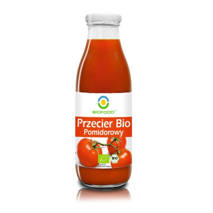 Przecier Pomidorowy Bezglutenowy BIO 500ml | BIOFOOD - Ekochatka