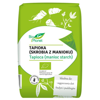 Tapioka Skrobia z Manioku Bezglutenowa BIO 400 g - Bio Planet - Ekocha
