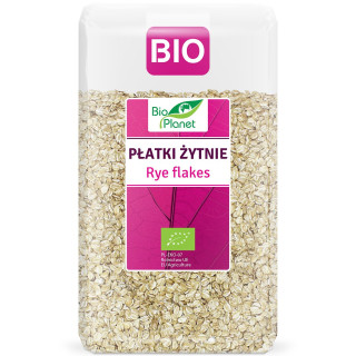 Płatki Żytnie BIO 600 g - BIO Planet - Ekochatka