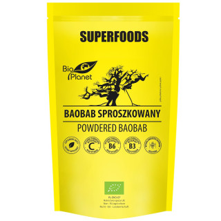 Baobab Sproszkowany BIO 150 g - Bio Planet Superfoods - Ekochatka