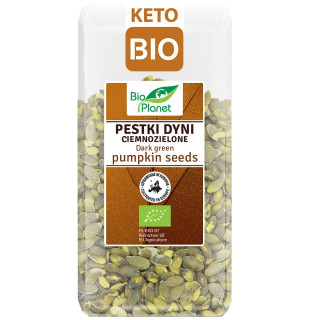 Pestki Dyni Ciemnozielone BIO 350 g - Bio Planet - Ekochatka