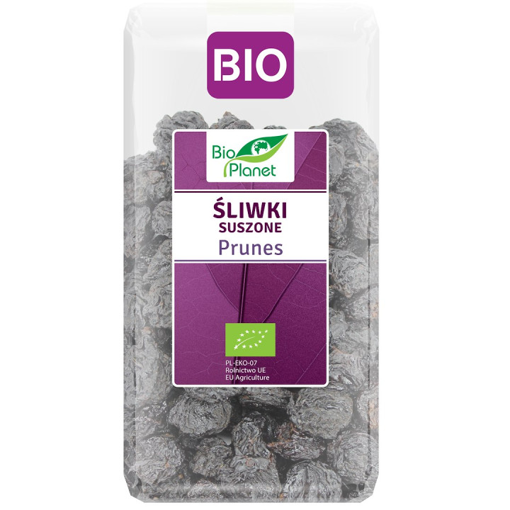 Śliwki Suszone bez Pestek BIO 400 g - Bio Planet - Ekochatka