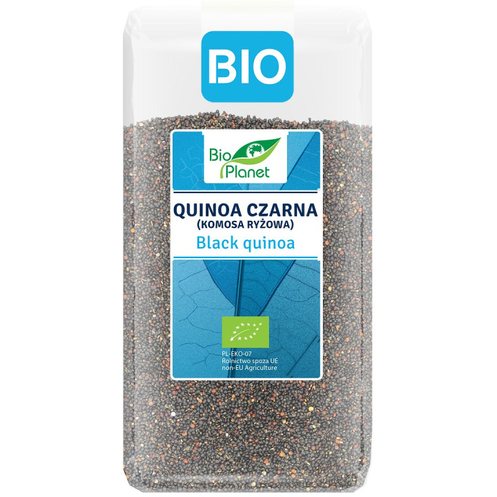 Quinoa Czarna Komosa Ryżowa BIO 500 g - Bio Planet - Ekochatka
