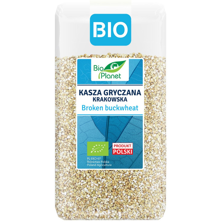 Kasza Gryczana Krakowska Niepalona BIO 500 g - Bio Planet - Ekochatka