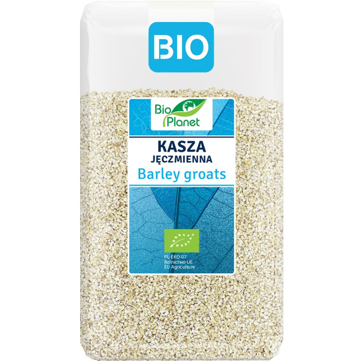 Kasza Jęczmienna BIO 1 kg - Bio Planet - Ekochatka