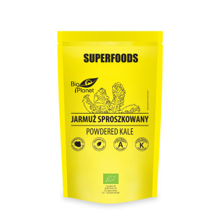 Jarmuż w Proszku BIO 125 g - Bio Planet Superfoods - Ekochatka