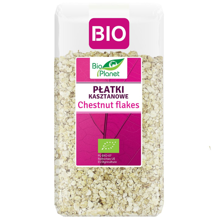 Płatki Kasztanowe BIO 300 g - Bio Planet - Ekochatka