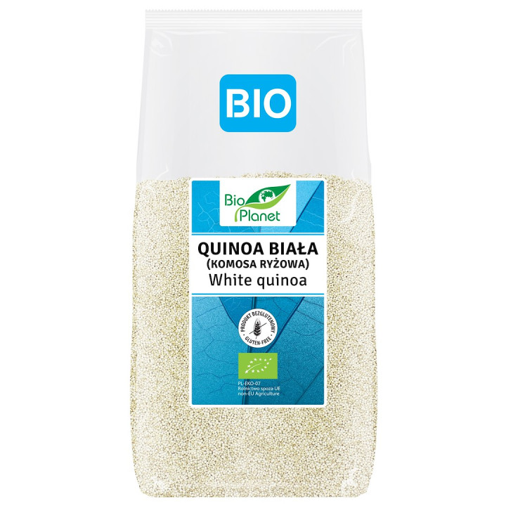 Quinoa Biała Komosa Ryżowa Bezglutenowa BIO 500 g - Bio Planet - Ekoch