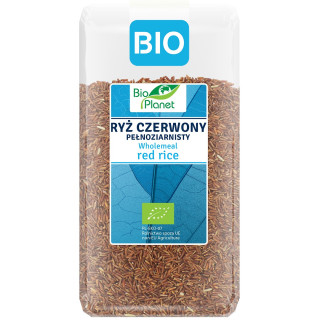 Ryż Czerwony Pełnoziarnisty BIO 500 g - Bio Planet - Ekochatka