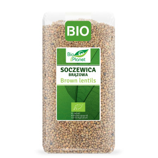 Soczewica Brązowa BIO 500 g - Bio Planet - Ekochatka