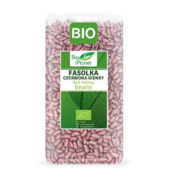 Fasolka Czerwona Kidney BIO 500 g - Bio Planet - Ekochatka