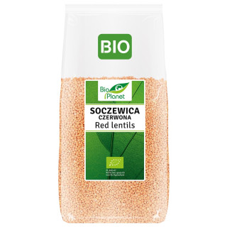 Soczewica Czerwona BIO 500 g - Bio Planet - Ekochatka