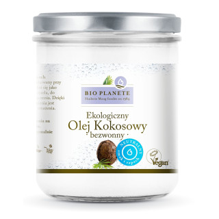 Olej Kokosowy Bezwonny BIO 400 ml - Bio Planete - Ekochatka