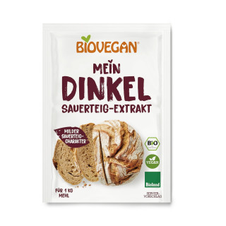 Zakwas Chlebowy Orkiszowy w Proszku BIO 30 g - Biovegan - Ekochatka