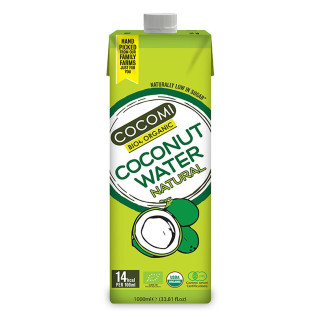 Woda Kokosowa Naturalna BIO 1 l - Cocomi - Ekochatka