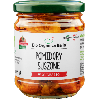 Pomidory Suszone w Oleju BIO 190 g - Bio Organica Italia - Ekochatka