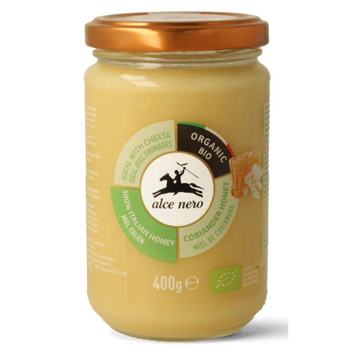 Miód z Kolendry BIO 400 g - Alce Nero - Ekochatka
