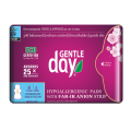 Podpaski Higieniczne z Paskiem Anionowym na Noc 8 szt. - Gentle Day