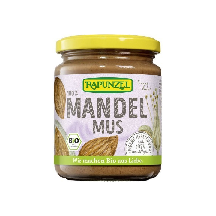 Krem z Migdałów Prażonych 100% BIO 250 g - Rapunzel - Ekochatka