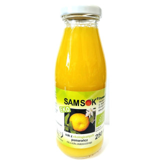 Sok Pomarańczowy NFC Tłoczony BIO 250 ml - Viands - Ekochatka